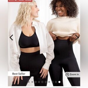 Shapermint  High Waisted  Contour Seamless Leggings/Tights .‎ Size XL